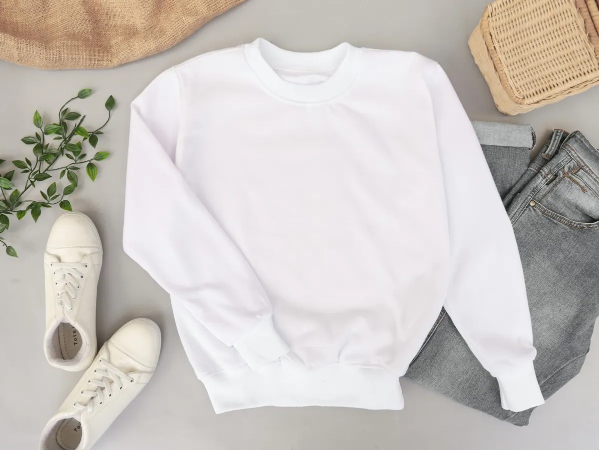 Apparel brand flatlay