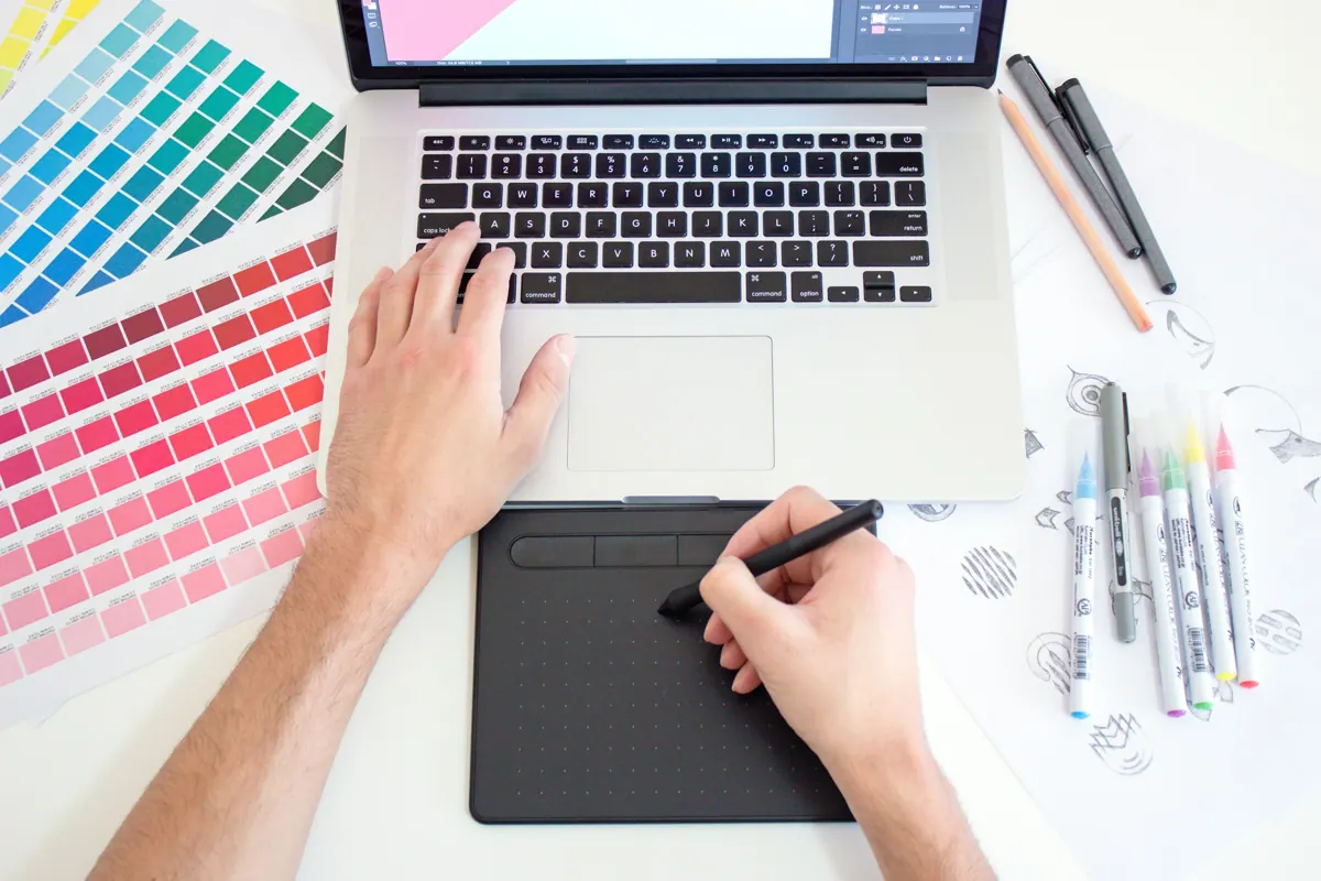 Brand colour and design exploration